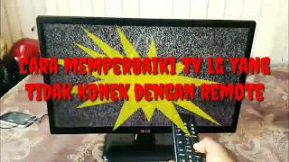 Tv lg tidak bisa di remote [upl. by Eleda]