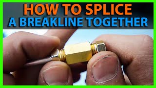 How To Splice a Brake Line Using a Double Flare Union [upl. by Etti]