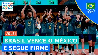 JOGOS PANAMERICANOS l VÔLEI MASCULINO l BRASIL 3X0 MÉXICO [upl. by Andrew827]