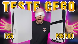 TESTE CEGO PS5 Pro dá pra ver a diferença Testamos com a galera [upl. by Damha38]