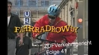 Verkehrsgericht 41 Fahrradrowdy ZDF 1994 [upl. by Amikahs312]