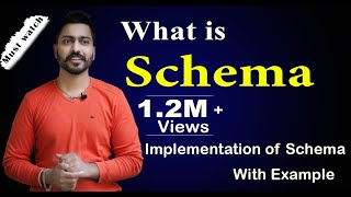 Lec5 What is Schema  How to define Schema  Database management system in Hindi [upl. by Torrlow]