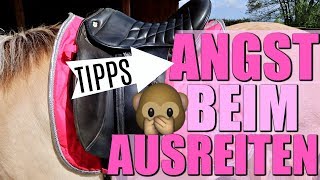 AM STALL I ANGST MIT PFERD AUSREITEN I MEINE TIPPS [upl. by Issor745]