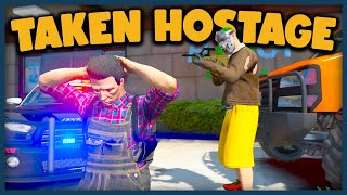 Lenny gets taken HOSTAGE by Lil Willy ep7  GTA RP [upl. by Anayek290]