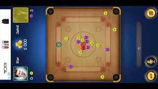 Carrom 2 players game  Carrom pool 2 Player gameplay  carrom games 830 [upl. by Schug]