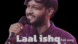 Laal ishqLyrics Full song। Chetan Bharanga। SaReGaMaPa IZeeTVI Audition Isa 12024 [upl. by Onilatac]