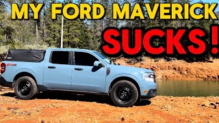 My 2022 Ford Maverick SUCKS 107000 miles [upl. by Nelyag999]