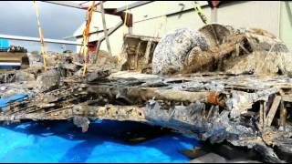 Last surviving Dornier 17 bomber arrives at RAF Museum Cosford [upl. by Bronson]