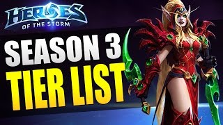 Nubkeks HL Tier List  Season 3  Valeera Patch [upl. by Brooking]