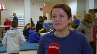 Leerlingen De Rungraaf van start in nieuw schoolgebouw [upl. by Abbye681]