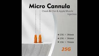 micro cannula for dermal filler injecting dermalfillers microcannula injection [upl. by Kent]