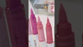 Languo acrylic markers Watch the full video colors markers acrylic markers howto [upl. by Broida]