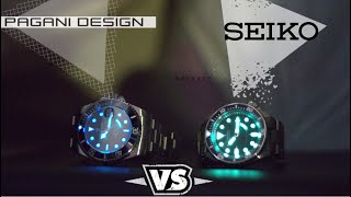 Pagani Design PD1639 vs Seiko SKX007 [upl. by Aseen404]