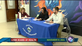 Board of Health Meeting  November 12 2024 [upl. by Rubetta]