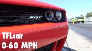 We test the 2015 Dodge Challenger Hellcat from 060 MPH over amp over again [upl. by Eaneg]