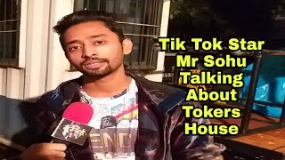 Tik Tok Star Mr Sohu Talking About Tokers House show  Tokers House Song Launch  MUMBAI TV [upl. by Akinad]