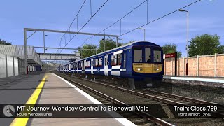 MT Journey Wendsey Lines  Wendsey Central to Stonewall Vale [upl. by Clarette]