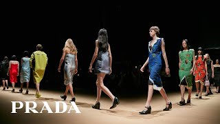 Miuccia Prada and Raf Simons present Prada SS23 Womenswear Collection [upl. by Nofpets]