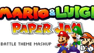 Battle Theme Come On  MampL Paper Jam  Mashup [upl. by Richmound]