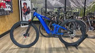 2022 Giant TRANCE X E 2 750w Battery Mens Alu ebike in Blue [upl. by Enelime715]