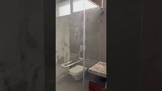 Shower glass work glass showerglass glassdoordesign glassdoor glasscutting viralshort reels ￼ [upl. by Felicidad]