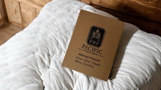 Great mattress protector PHF King Size ✨Link in description cleanbed mattressprotector mattress [upl. by Ayatan]