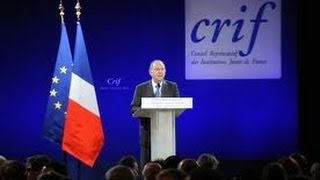 Le CRIF donne des ordres au gouvernement Français [upl. by Nnaeiluj]