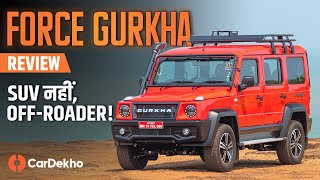 Force Gurkha 5Door 2024 Review Godzilla In The City [upl. by Clevie]