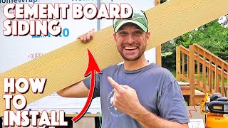 James Hardie Siding Details How To Install It By Yourself DIY [upl. by Suehtomit561]