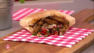 Pita met vegan shoarma  KOFFIETIJD [upl. by Lamarre983]