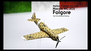 Macchi MC202 Folgore 53° Stormo North African campaign 19421943 Hasegawa 148 [upl. by Suivart]