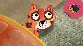 Der Tiger hat Hunger  Trickfilm  Ich kenne ein Tier  SWR Kindernetz [upl. by Burch934]