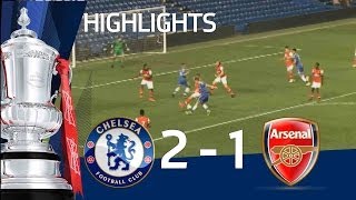 CHELSEA VS ARSENAL 21 Goals and Highlights FA Youth Cup Semi Final [upl. by Magda131]