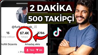 TİKTOK TAKİPÇİ ARTTIRMA 2023 2 DAKİKA 500 TAKİPÇİ [upl. by Cheshire884]