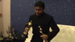 AR RAHMAN Winning OSCAR AWARD FOR JAI HO 2009 [upl. by Samul]