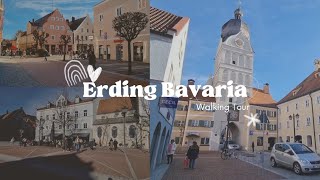 Erding walking tour  Erding a town in Bavaria Germany [upl. by Cheria]