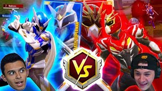 FIRE RANGER vs ICE RANGER 1v1 SHOWDOWN ft Medalcore [upl. by Gnus]