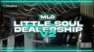 Super Luxury Dealership MLO  Little Seoul V2 FiveM [upl. by Meade]