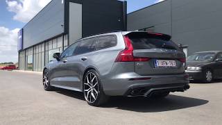 Sterckx  Desmet Polestar Engineered V60 with Heico exhaust [upl. by Rorie]