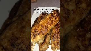 Brochettes poulet délicieuses pourtoi foryou viral astucecuisine cuisinerapide recettefacile [upl. by Eiluj]