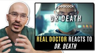 REAL Doctor reacts to DR DEATH TV show Review [upl. by Weldon]