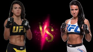 Cláudia Gadelha VS Ashlee Evans Smith  PESO GALO F [upl. by Ansel]