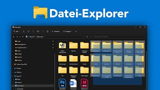 Windows 11 DateiExplorer Tutorial Dateien amp Ordner einfach verwalten [upl. by Gottuard]