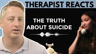 Therapist Reacts RAW to Listening to Strangers’ Real Voicemails About Suicide [upl. by Daigle]