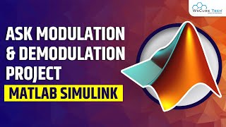 ASK Modulation and Demodulation using MATLAB Simulink  MATLAB Tutorial [upl. by Pease]