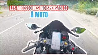 LES ACCESSOIRES INDISPENSABLES EN MOTO [upl. by Pride]