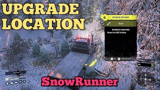 SnowRunner Western Star Twin Steer Location And Upgrade Locations [upl. by Orgalim320]