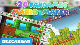 TODOS LOS FANGAMES de MARIO MAKER que existen  Geoblue [upl. by Maharba7]