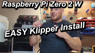 Install Klipper Using a Raspberry Pi Zero 2 W  Ender 3 Pro  EASY DIY [upl. by Semmes]