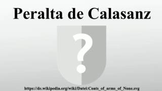 Peralta de Calasanz [upl. by Darcee]